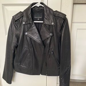 Banana Essential Leather Jacket